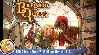 Bargain Quest &mdash; game overview at GAMA Trade Show 2019