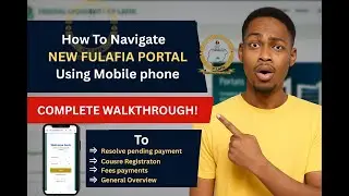 FUlafia New Portal Walkthrough | Resolve Payments, Register Courses & More!