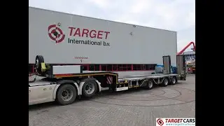 880579 KAESSBOHRER LB3E SEMI 3-XALE EXTENDABLE WIDENED TWISTLOCKS LOW LOADER LOWBED TRAILER 08-2018