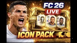 🔴 LIVE |FC 26 CRAZY PACK LUCK + RANKED MATCHES