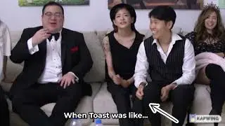 Miyoung wants Toast to Sit Close to Her