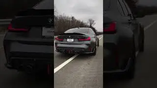 The New exhuast sound carzy😈🖤 #bmw #bmwdrift #viralvideo