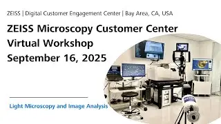 ZEISS Microscopy Customer Center | Virtual Workshop |&nbsp;Day 1 of 2 | September 16, 2025