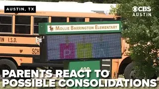 Parents react to Austin ISD letter on accountability, possible school consolidations
