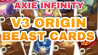 AXIE INFINITY V3 ORIGIN BEAST CARDS 😮🔥| AAP STRATEGY GAMEPLAY IN ARENA| AXIE INFINITY SEASON 20