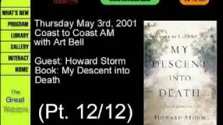 Art Bell   Howard Storm   NDE   Callers Pt 12 12