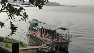 Godavari River from River bay Resort. Rajahmundry #Godavaririver #Godavari #Rivers #Nature#Resort