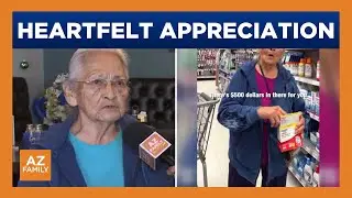 Act of kindness turns to viral moment for Arizona grandma
