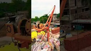 building construction  material lift machine