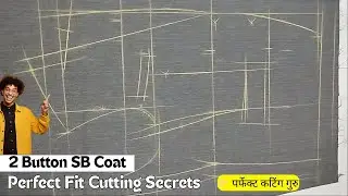 ✅ 2 Button SB Coat Cutting Secrets