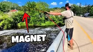 Magnet Fishing Old Town River That Hasn&rsquo;t Been Disturbed Since 1845!