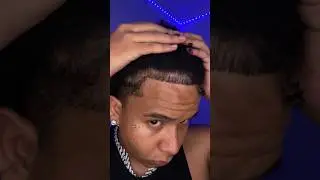 COMO FAZER FRANJINHA ou BABY HAIR no cabelo masculino CRESPO #cachosecrespos