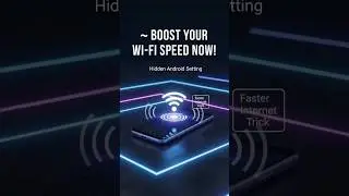 Boost Wi-Fi Speed Instantly on Android! (Hidden Setting) #smartphone #tech #androidtricks