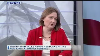 Brenna Bird Talks About Her Plans As The New Iowa Attorney General