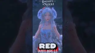 Styling Nikki in RED vibes ❤️✦ 4 bold Infinity Nikki outfits 🍒 #infinitynikki  #fashiongame