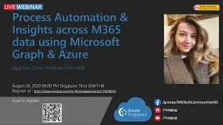 Process automation and insights across M365 data using Microsoft Graph and Azure