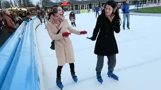 ICE SKATING! - TRAVEL VLOG 235 AMSTERDAM | ENTERPRISEME TV