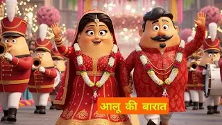 Aalu Ki Barat NEW VERSION! | Kids Hindi | Hindi Cartoon Video | Aloo Ki Barat | PIKOO TV