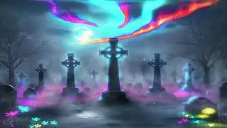 Halloween Sleep Music | Chilling Glacial Strings in a Foggy Graveyard