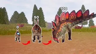 Стегозавр от 0 до 100% | The Cursed Isle
