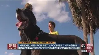 Annual vaccines questioned by pet owners