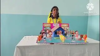 Vivekananda's Think and Thrive Expo Hindi model presented by VIIth Standard student 