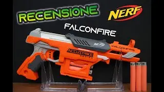 Recensione Nerf Accustrike FalconFire Ita || Come l'IonFire ma Arancione || Nerf Italia