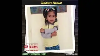 Our Toddler given Oral Presentation. Admissions Open for 2023-24📚 in SHANTI JUNIORS-SOLA.