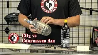 What is the difference between CO2 and Compressed Air Lone Wolf Paintball Michigan