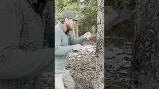 Watch how he uses this hand axe! 🪓 #axe #combat #protection #selfdefense