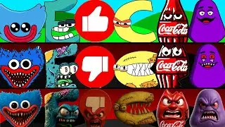 Incredibox Sprunki OC Phase 1 to Phase 3 Coca-Cola, E, Netflix, Discord, Youtube Like, Dirty Bubble