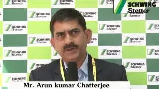 Excon _ Schwing Stetter _ Feedback from Mr. Arun kumar Chatterjee, DGM, Quippo
