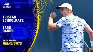 Tristan Schoolkate vs. Taro Daniel Highlights | 2024 US Open Round 1