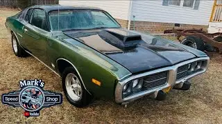 Retro Vibes Old Skool '73 Dodge Charger