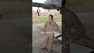 A10 Warthog lands safely after getting hit by a missile