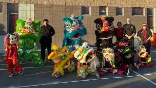 Lion Dance at Sister Bailey Robert Joseph Elementary School | Cultural Celebration in Las Vegas❣️