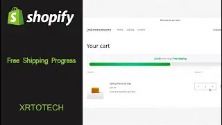 Add Free Shipping Progress Bar on Shopify (No App)