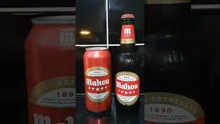 Mahou Can (UK) vs Mahou bottle(import) #beer #mahou #cerveza #tastetest #review