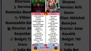 thama vs bhediya day 5 box office update #BoxOffice #movie #collection #reelsfb #comparison