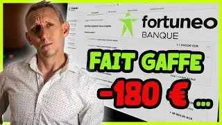 Fortuneo - &Eacute;vite de perdre 180&euro; en 1 click ! (ouverture de compte / Profil Courtage)