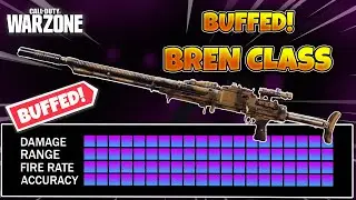BUFFED BREN LOADOUT WARZONE CLASS! (NO RECOIL)