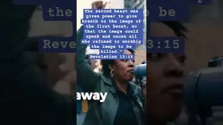 Revelation‬ ‭13‬:‭15‬ ‭😢End Time