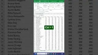 Диагональные заголовки в Excel‼️ #excel