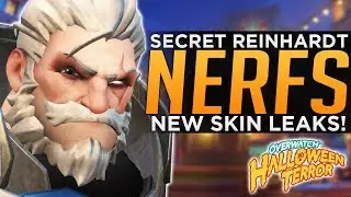 Overwatch: СЕКРЕТНЫЕ НЕРФЫ Райнхардта! &mdash; НОВЫЕ УТЕЧКИ ОБЛИКОВ СОБЫТИЯ!