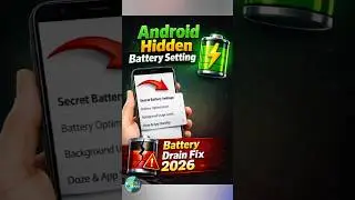 90% Android Users Don&rsquo;t Use This Battery Setting 😳| mobile Hidden Battery Setting 🔋|Battery drain
