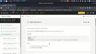 July Leetcode Challenge | Ugly Number II