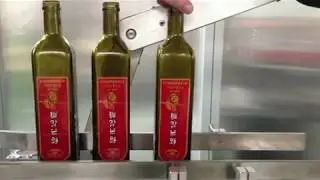 R- LB/D Oil Bottle Double Side Labeling Machine 红酒双面贴