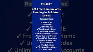 Free Domain And Hosting In Pakistan