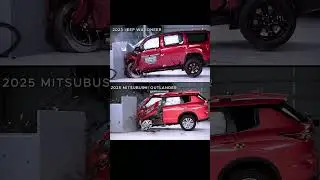 Jeep Wagoneer vs 2025 Outlander &ndash; Brutal SUV Crash Test Reveals a Clear Winner!