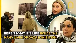 HERE'S WHAT IT'S LIKE INSIDE THE MANY LIVES OF GAZA EXHIBITION